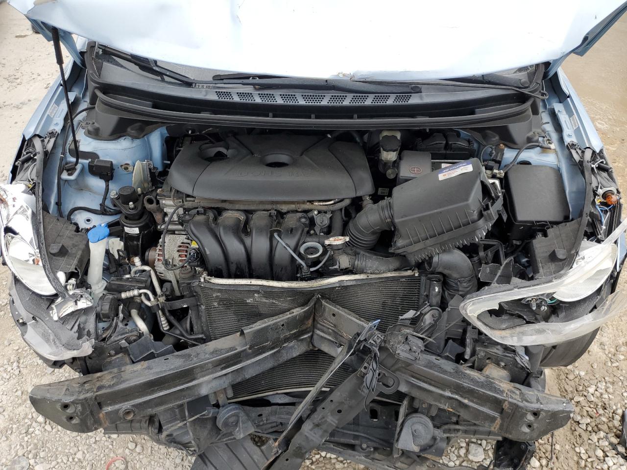 2012 Hyundai Elantra Gls VIN: KMHDH4AEXCU335884 Lot: 55955465