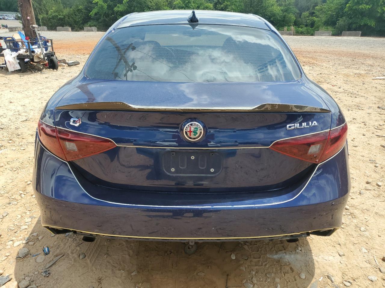 2018 Alfa Romeo Giulia Ti Q4 VIN: ZARFAEEN7J7572769 Lot: 56366735