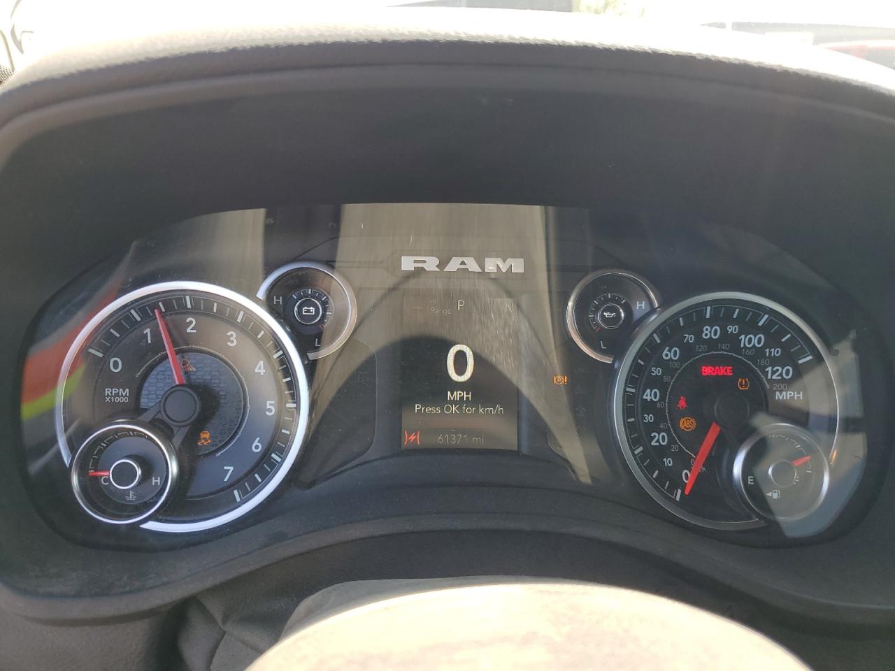 2019 Ram 1500 Big Horn/Lone Star VIN: 1C6SRFBT5KN530566 Lot: 58016835