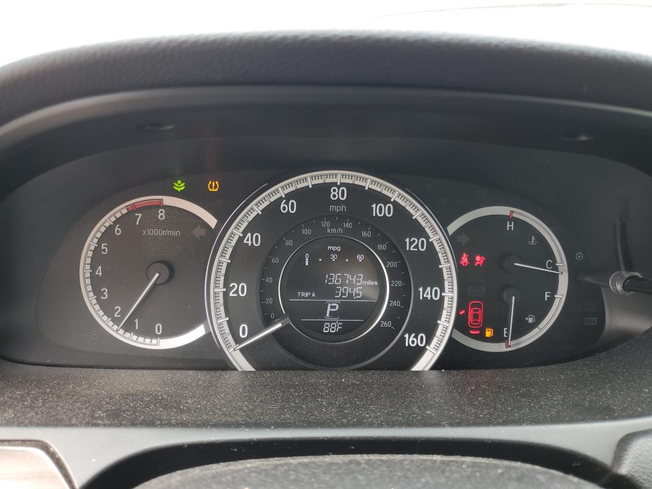 2016 Honda Accord Ex VIN: 1HGCR2F75GA045881 Lot: 56364635