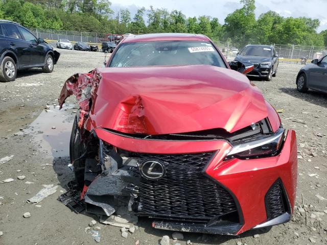  LEXUS IS 350 F S 2022 Червоний