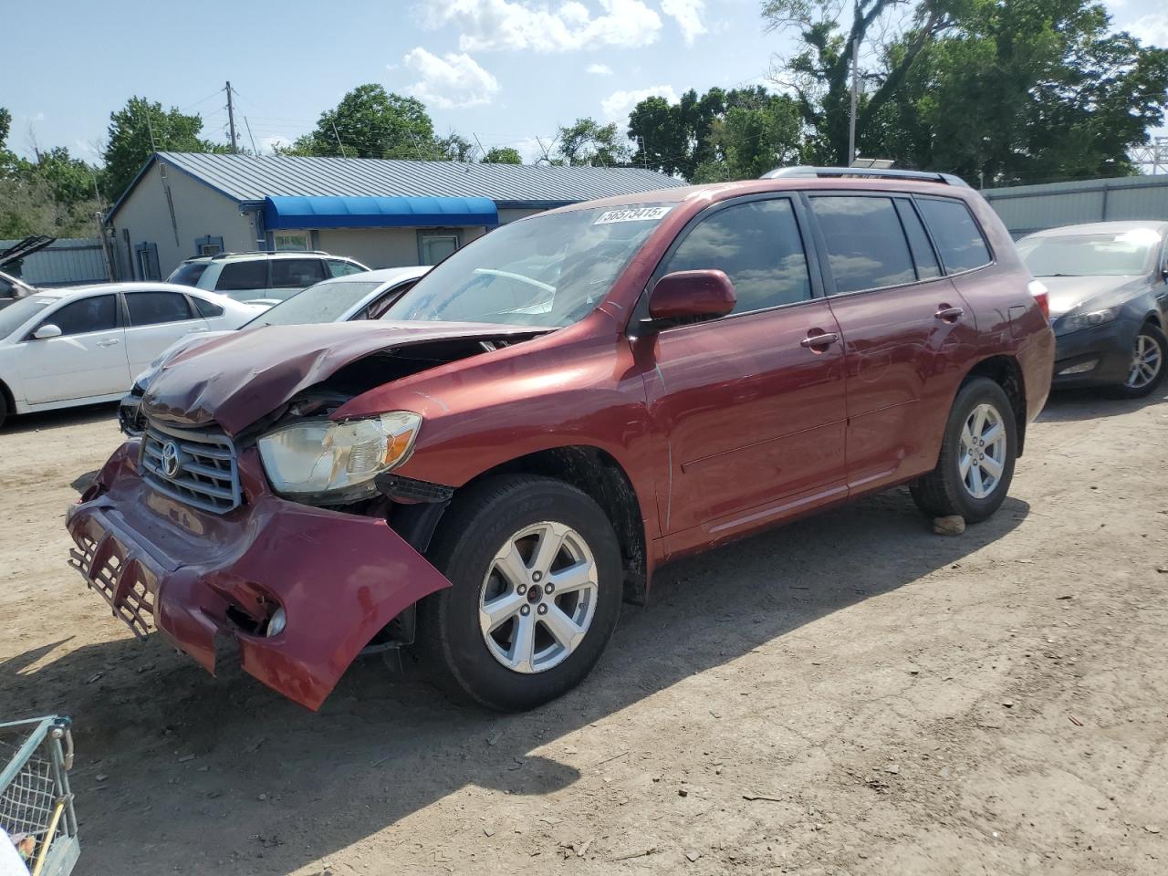 2010 Toyota Highlander Se de vânzare în Wichita, KS - Front End