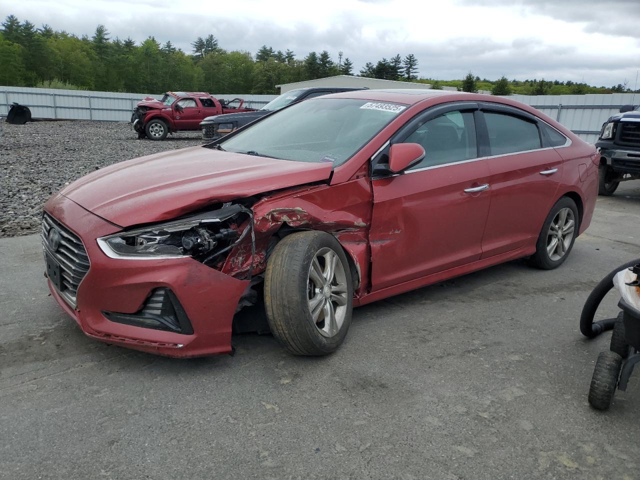 2018 Hyundai Sonata Sport للبيع في Windham، ME - Front End