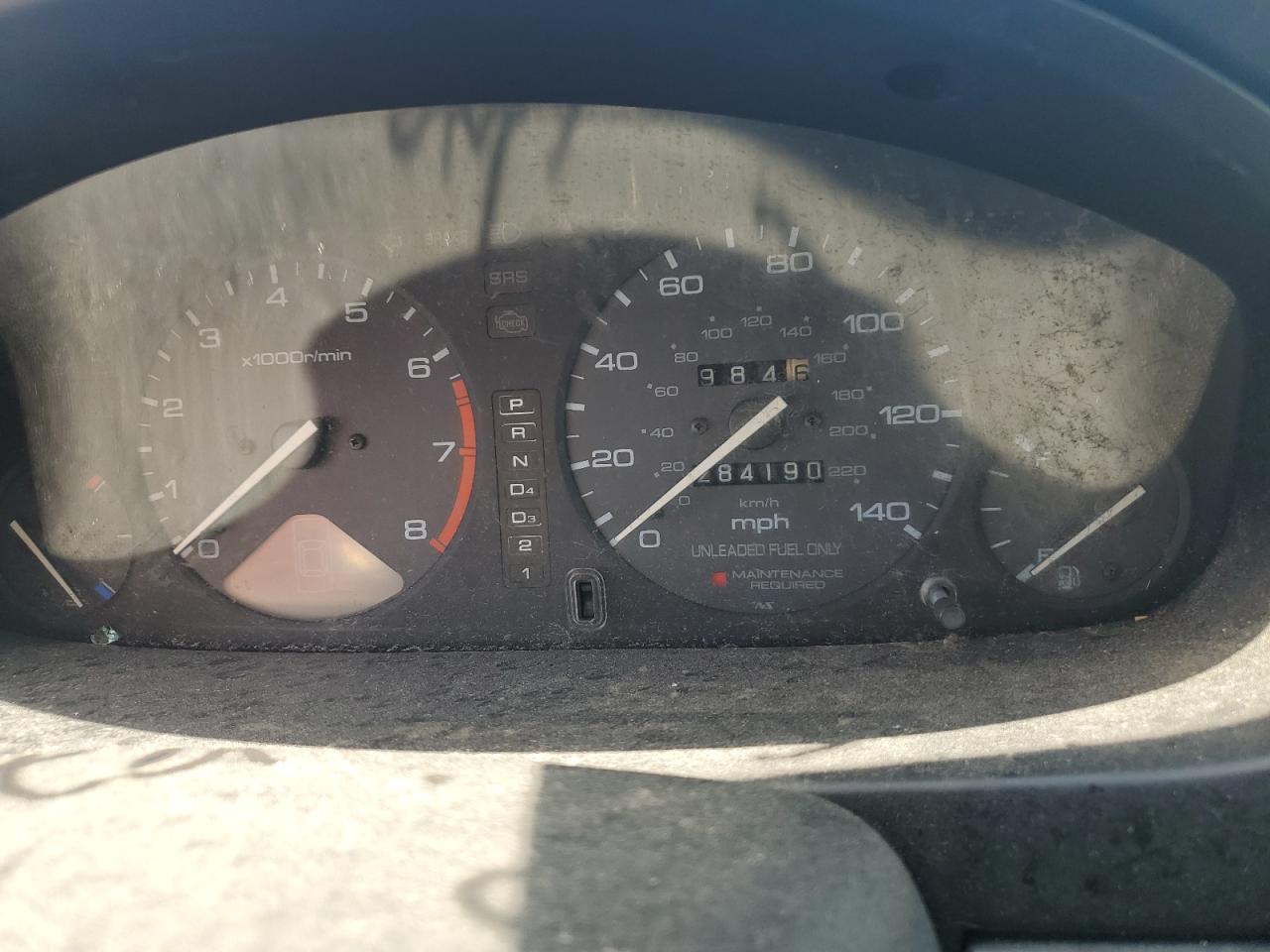 1996 Honda Accord Ex VIN: 1HGCD5658TA124289 Lot: 57795855