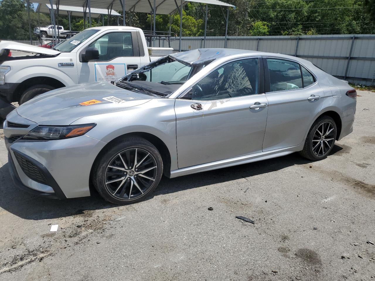 2022 Toyota Camry Se zu verkaufen in Savannah, GA - Top/Roof