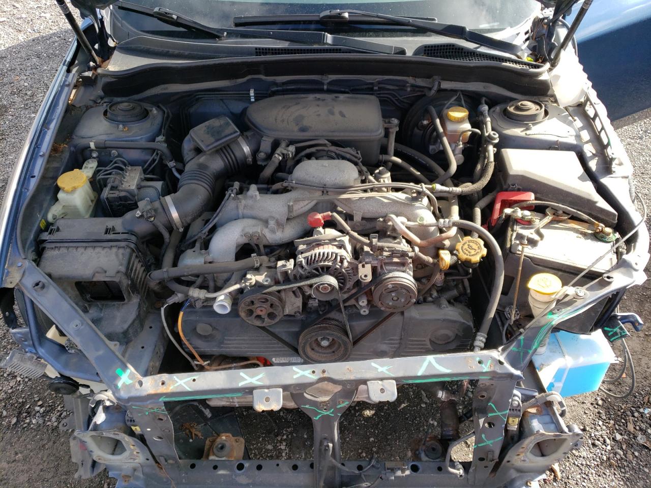 2008 Subaru Impreza 2.5I VIN: JF1GH61618H834584 Lot: 55917455