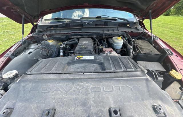 Pickups DODGE RAM 2500 2012 Czerwony