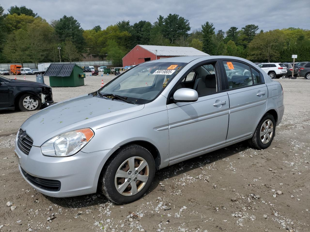 2010 Hyundai Accent Gls na sprzedaż w Mendon, MA - Minor Dent/Scratches