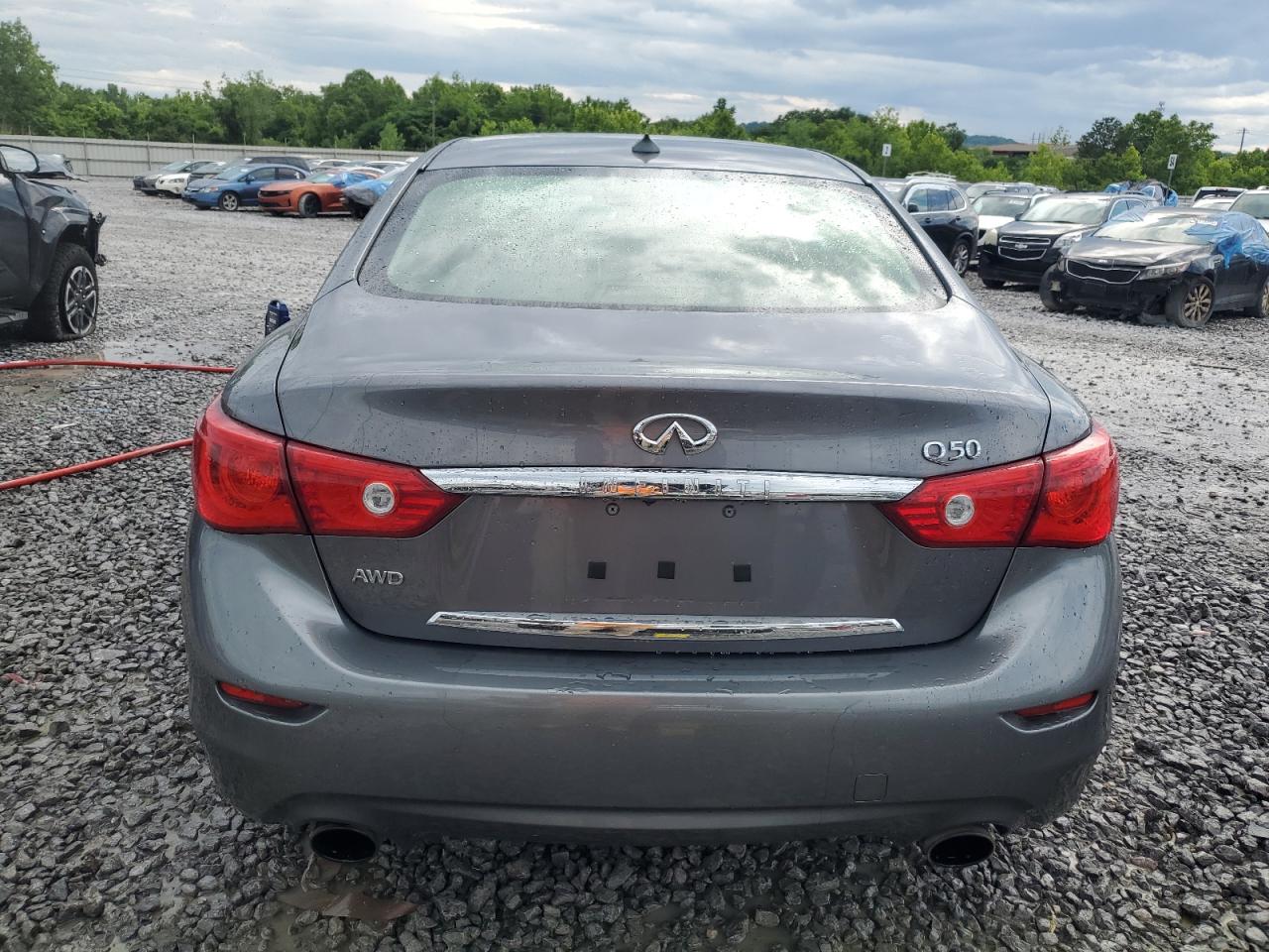 2014 Infiniti Q50 Hybrid Premium VIN: JN1AV7AR0EM703113 Lot: 56595095