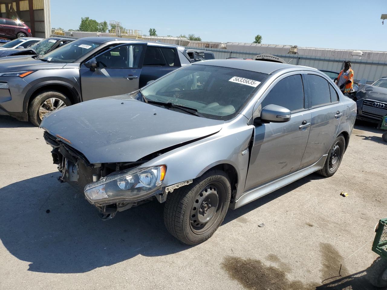 2015 Mitsubishi Lancer Es за продажба в Kansas City, KS - Front End