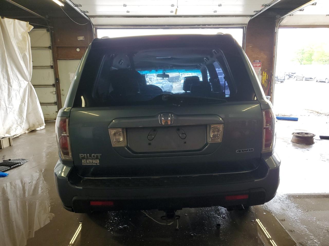 2007 Honda Pilot Lx VIN: 5FNYF18127B027538 Lot: 57455685