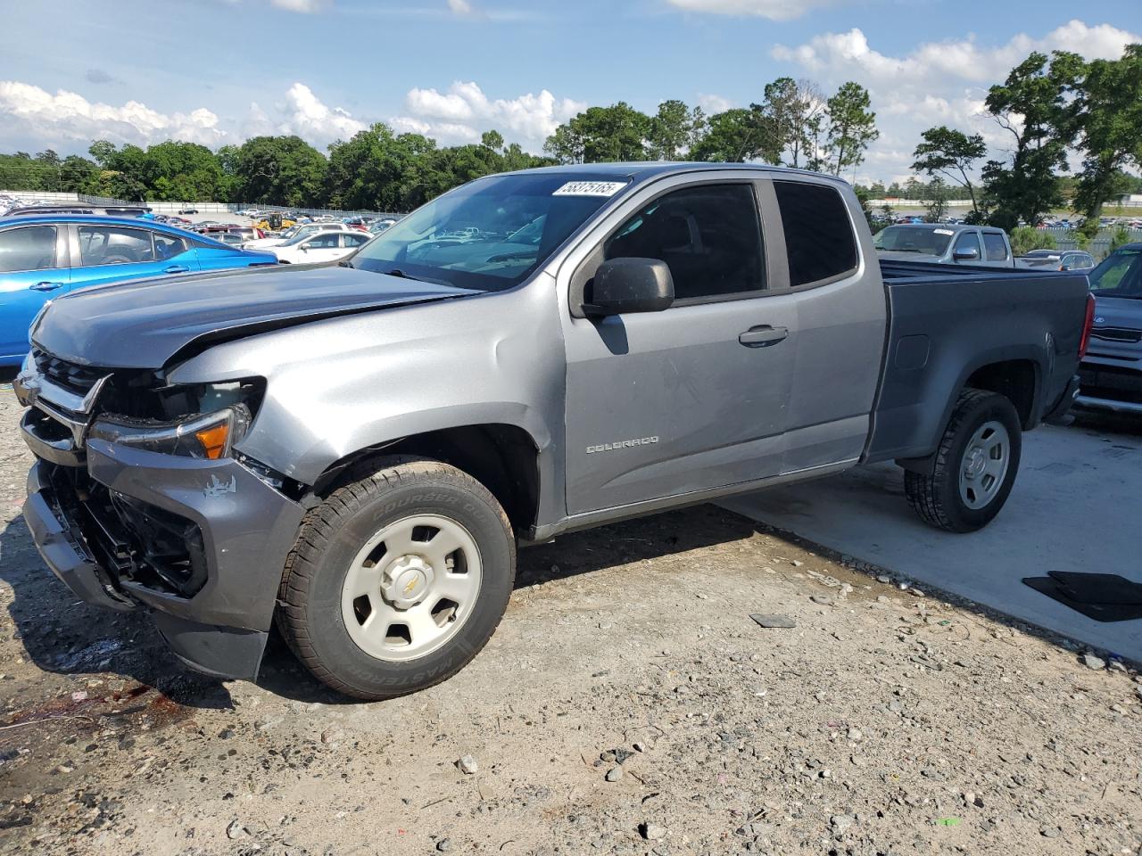 2021 Chevrolet Colorado zu verkaufen in Byron, GA - Front End