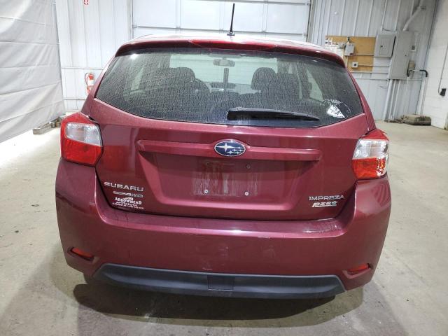 Кроссоверы SUBARU IMPREZA 2013 Красный