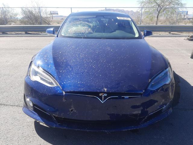 TESLA MODEL S 2017 Granatowy
