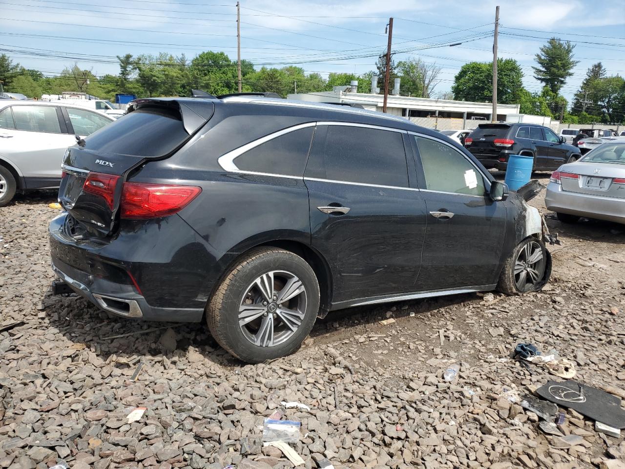 2017 Acura Mdx VIN: 5FRYD4H3XHB041633 Lot: 55994175