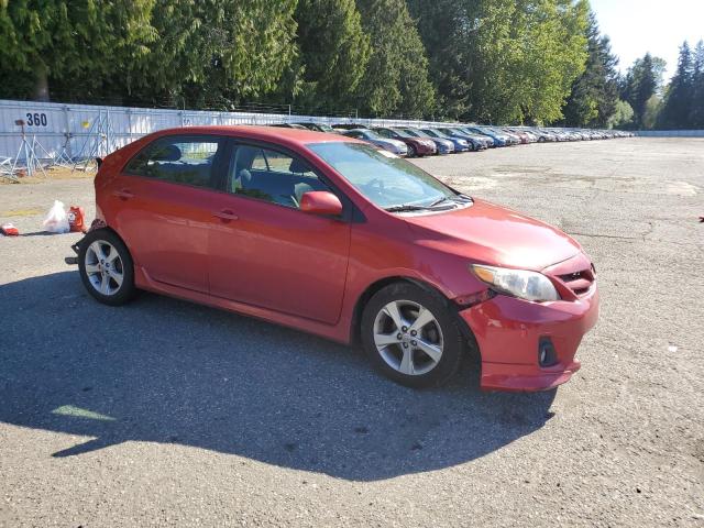  TOYOTA COROLLA 2012 Red