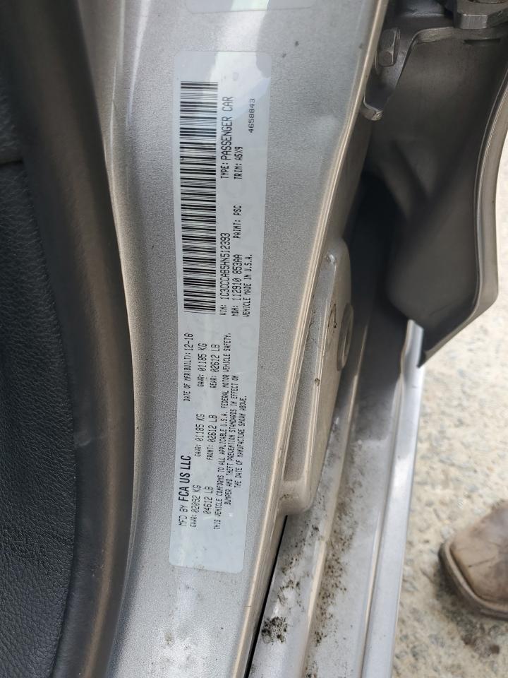 2017 Chrysler 200 Limited VIN: 1C3CCCAB5HN512393 Lot: 64030975