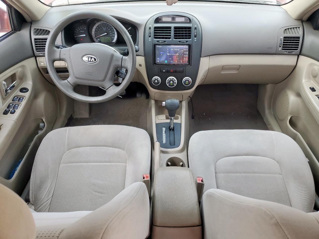 2007 Kia Spectra Ex VIN: KNAFE121875408568 Lot: 56514255
