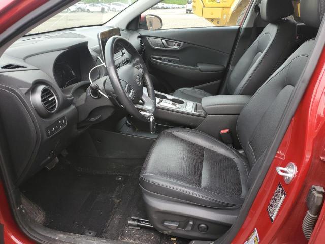  HYUNDAI KONA 2020 Czerwony