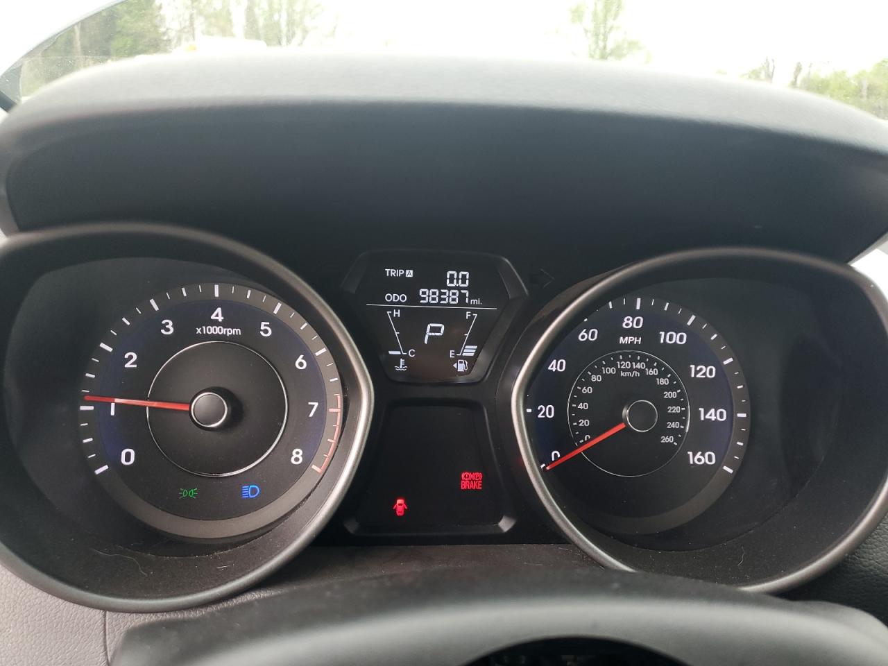 2013 Hyundai Elantra Gls VIN: 5NPDH4AE0DH329558 Lot: 56678545
