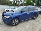 2017 Nissan Pathfinder S en Venta en Hampton, VA - Front End