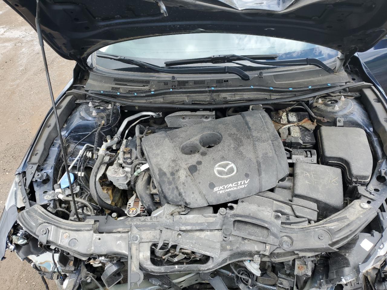 2017 Mazda 3 Touring VIN: 3MZBN1V70HM128489 Lot: 58464055