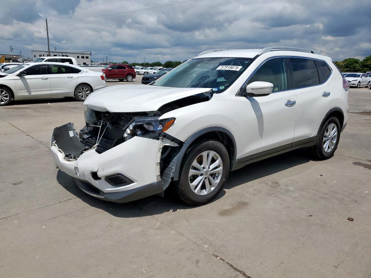 2014 Nissan Rogue S იყიდება Grand Prairie-ში, TX - Front End