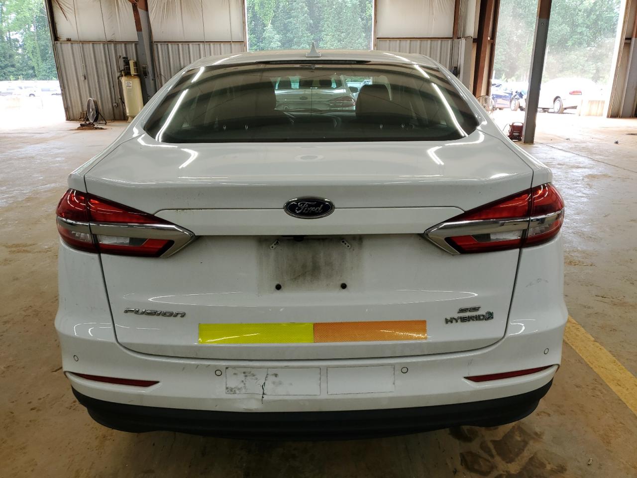 2019 Ford Fusion Se VIN: 3FA6P0LU7KR124781 Lot: 54038495