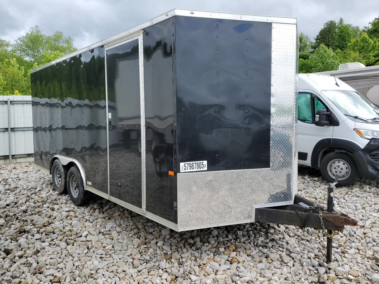 2023 Rock Solid Cargo 8.5 X 18 Ch Enclosed Cargo Trailer en Venta en Hurricane, WV - Minor Dent/Scratches