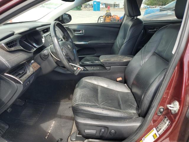  TOYOTA AVALON 2014 Red
