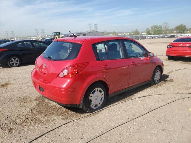 NISSAN VERSA 2012 Czerwony