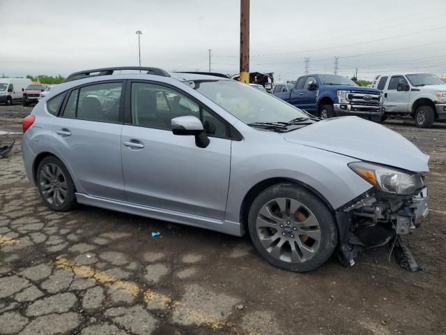  SUBARU IMPREZA 2016 Серебристый