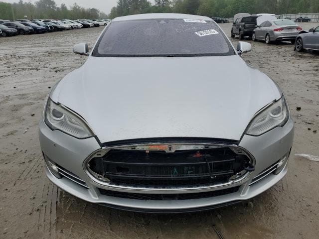 Hatchbacks TESLA MODEL S 2014 Silver