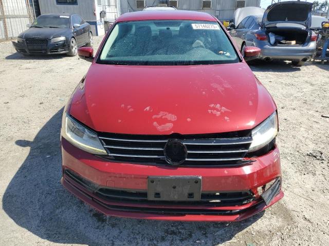  VOLKSWAGEN JETTA 2017 Red