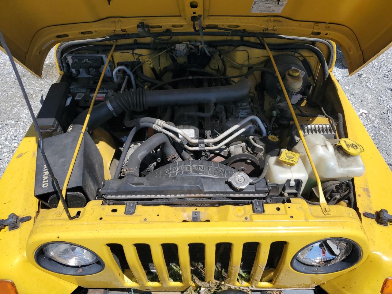 2004 Jeep Wrangler / Tj Sport VIN: 1J4FA49S84P753317 Lot: 55872965