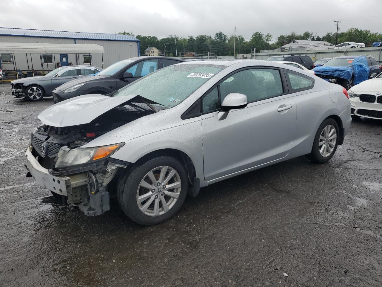 2012 Honda Civic Exl იყიდება Pennsburg-ში, PA - Front End