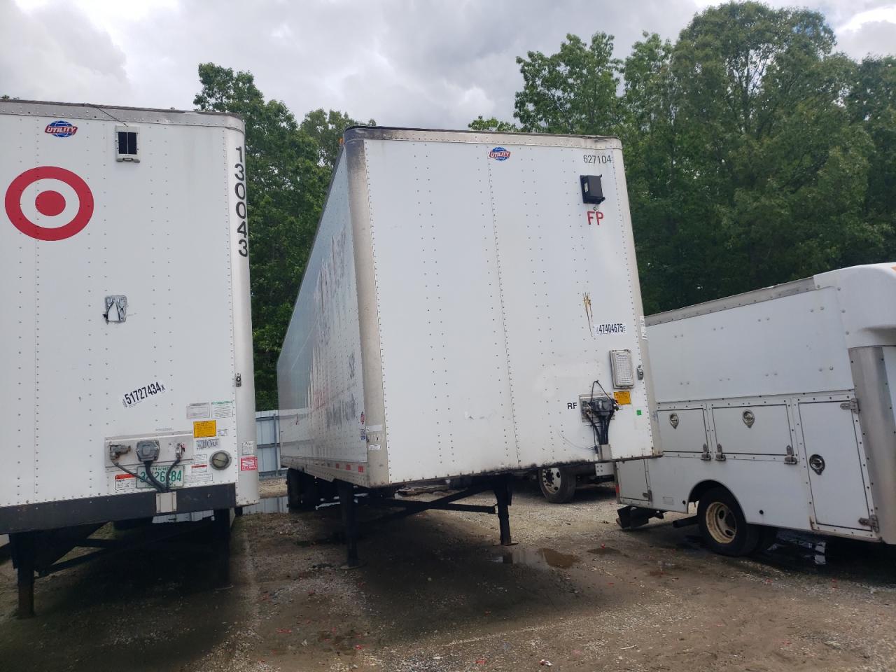 2011 Utility Dry Van Trailer zu verkaufen in Glassboro, NJ - Undercarriage