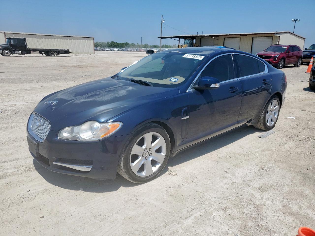 2009 Jaguar Xf Luxury за продажба в Temple, TX - Hail