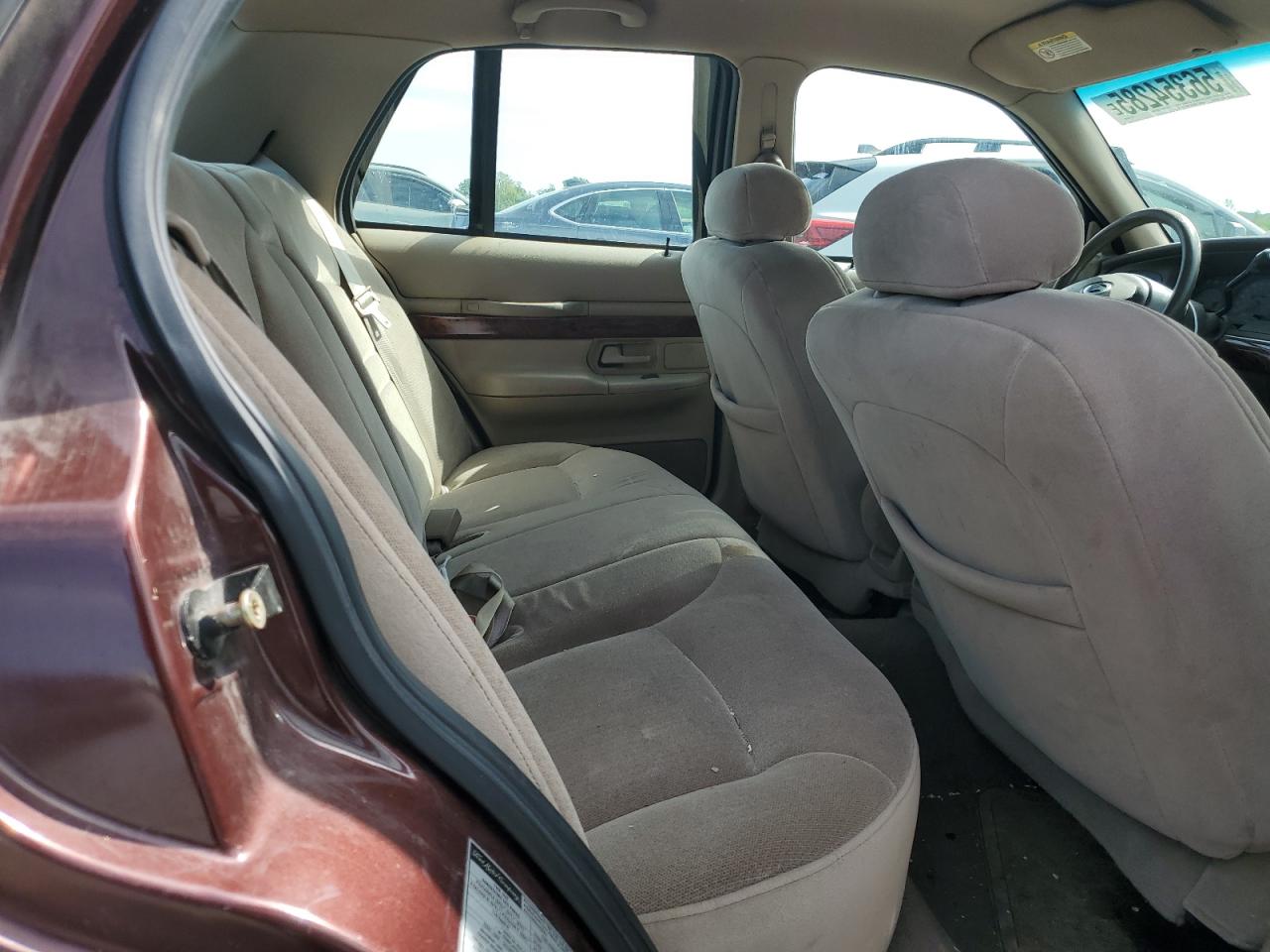 2001 Mercury Grand Marquis Gs VIN: 2MEFM74W01X684460 Lot: 56354285