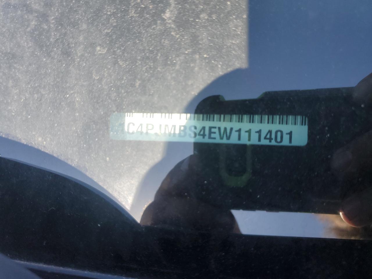 2014 Jeep Cherokee Trailhawk VIN: 1C4PJMBS4EW111401 Lot: 57998735