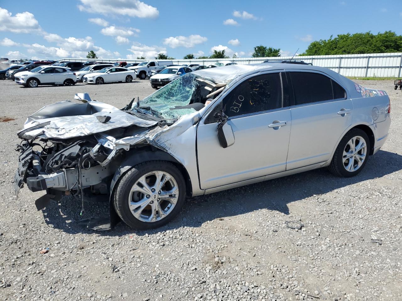2012 Ford Fusion Se იყიდება Earlington-ში, KY - Front End