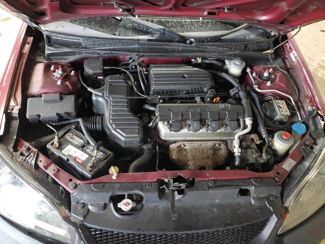 2004 Honda Civic Ex VIN: 2HGES26764H589218 Lot: 57833825