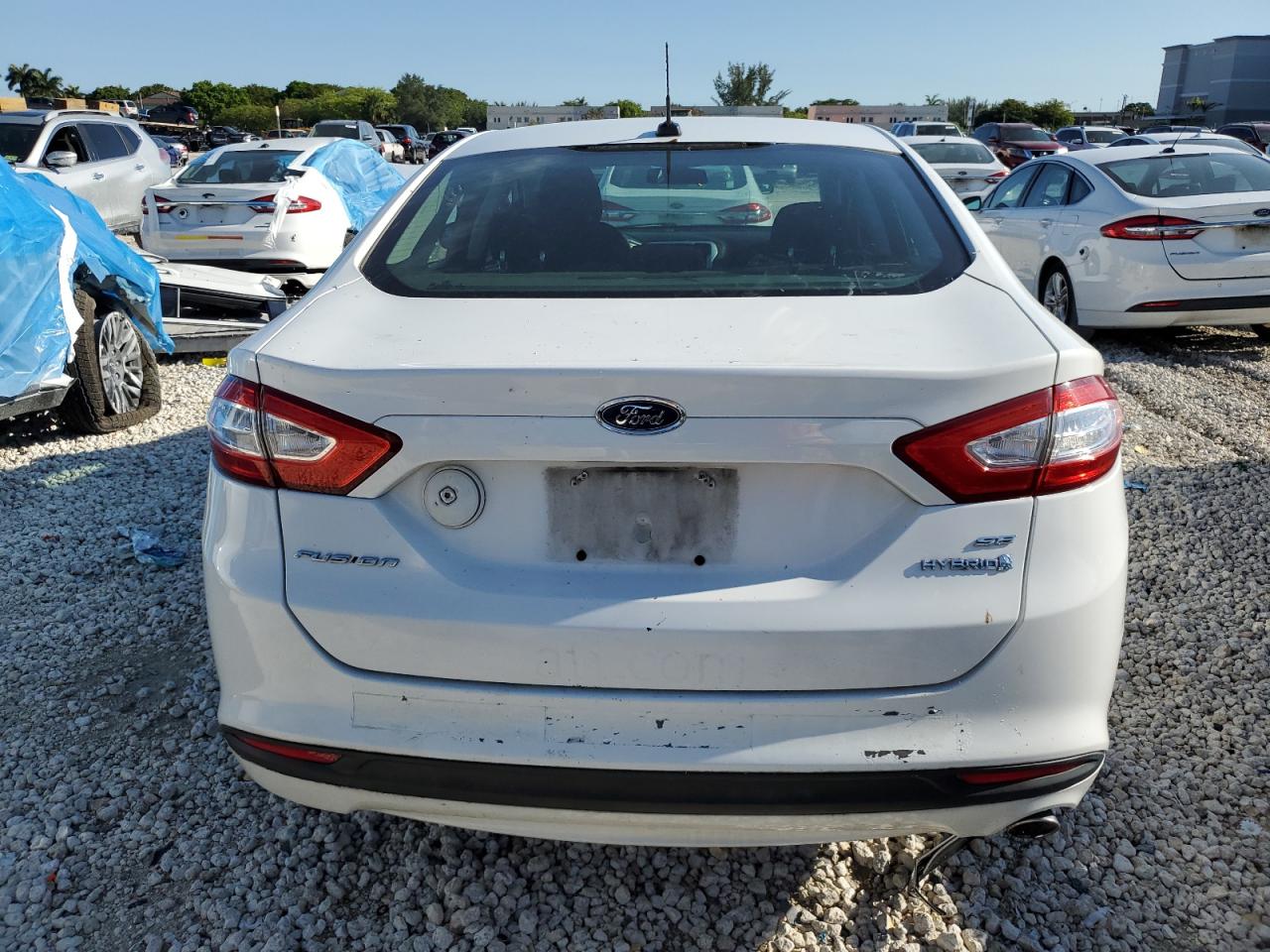 2013 Ford Fusion Se Hybrid VIN: 3FA6P0LU2DR150322 Lot: 55089215