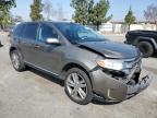 2012 Ford Edge Sel en Venta en Rancho Cucamonga, CA - Front End