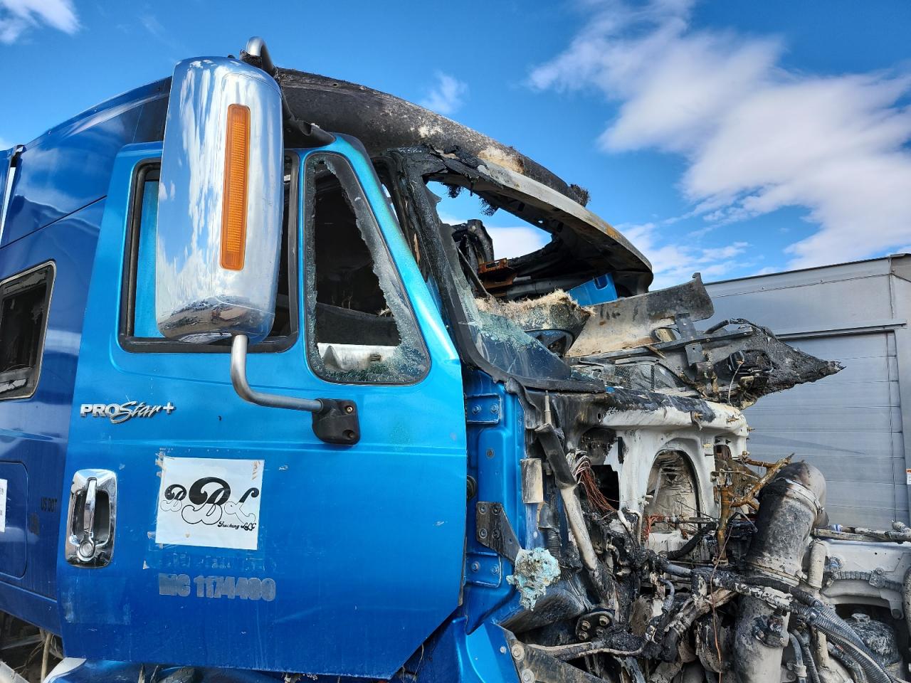 2013 International Prostar Semi Truck VIN: 3HSDJSJR0DN155126 Lot: 54680395