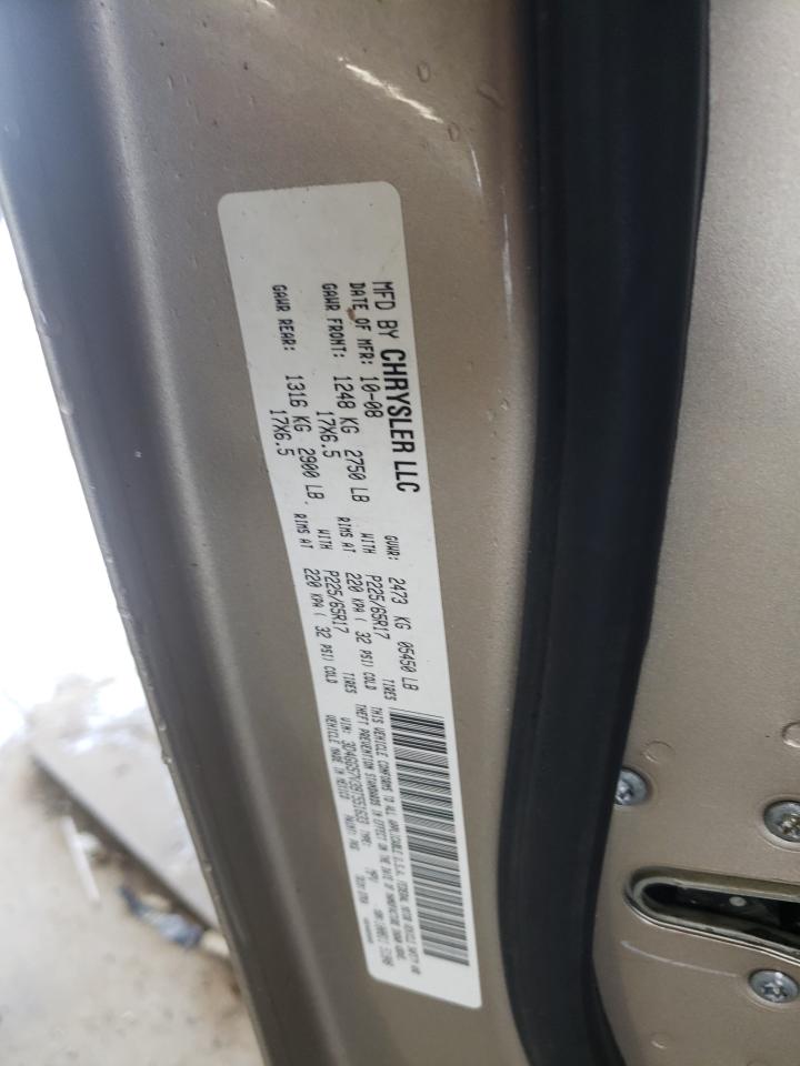 2009 Dodge Journey Sxt VIN: 3D4GG57V39T551633 Lot: 57917785