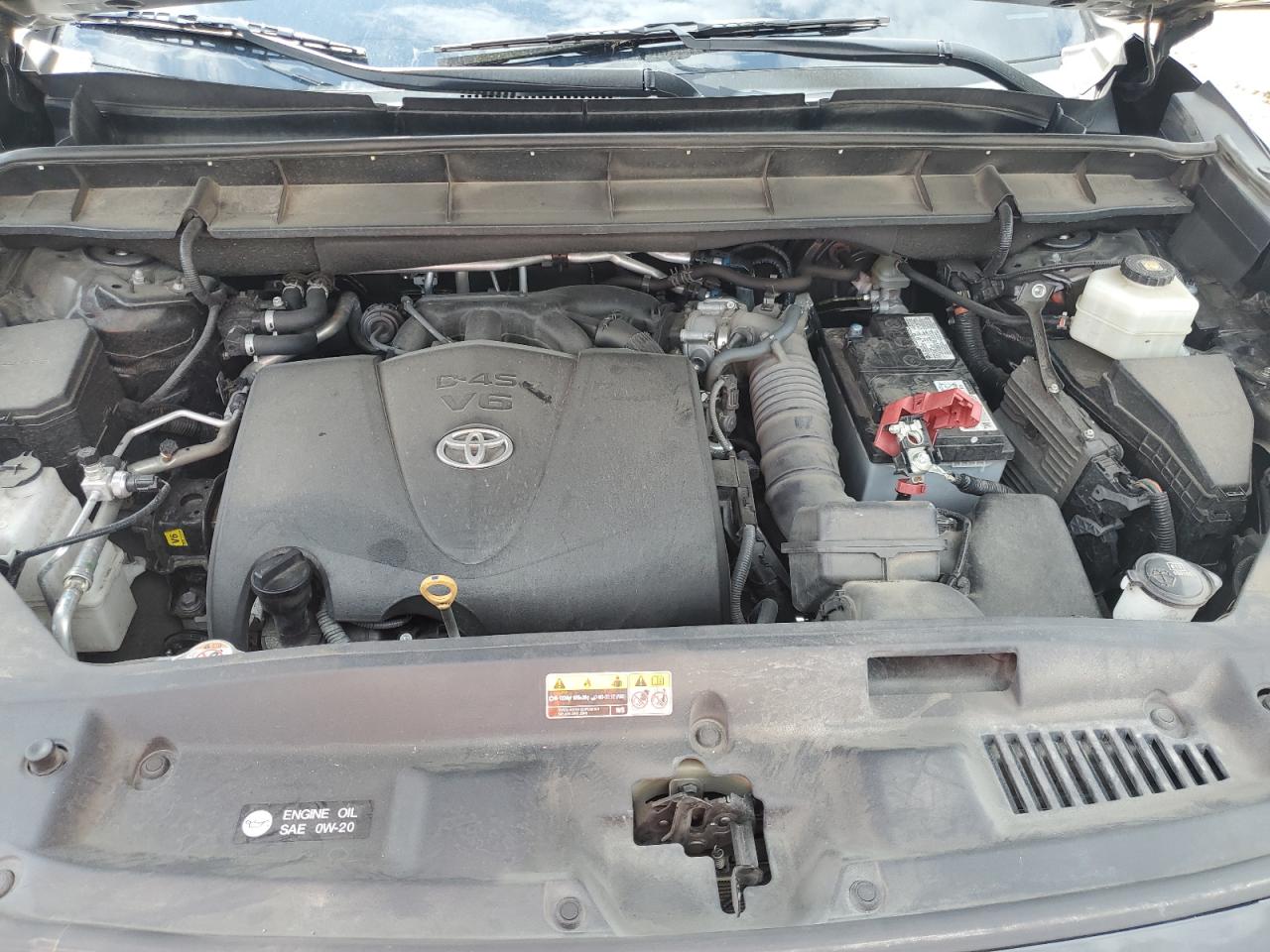 2021 Toyota Highlander Platinum VIN: 5TDFZRAH9MS074786 Lot: 58811315