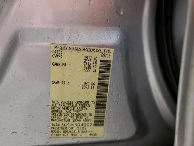 2017 NISSAN ALTIMA 2.5