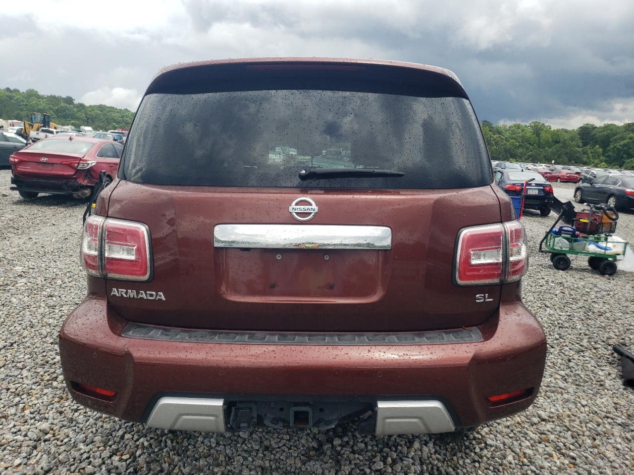 2018 Nissan Armada Sv VIN: JN8AY2ND4J9056111 Lot: 58900515