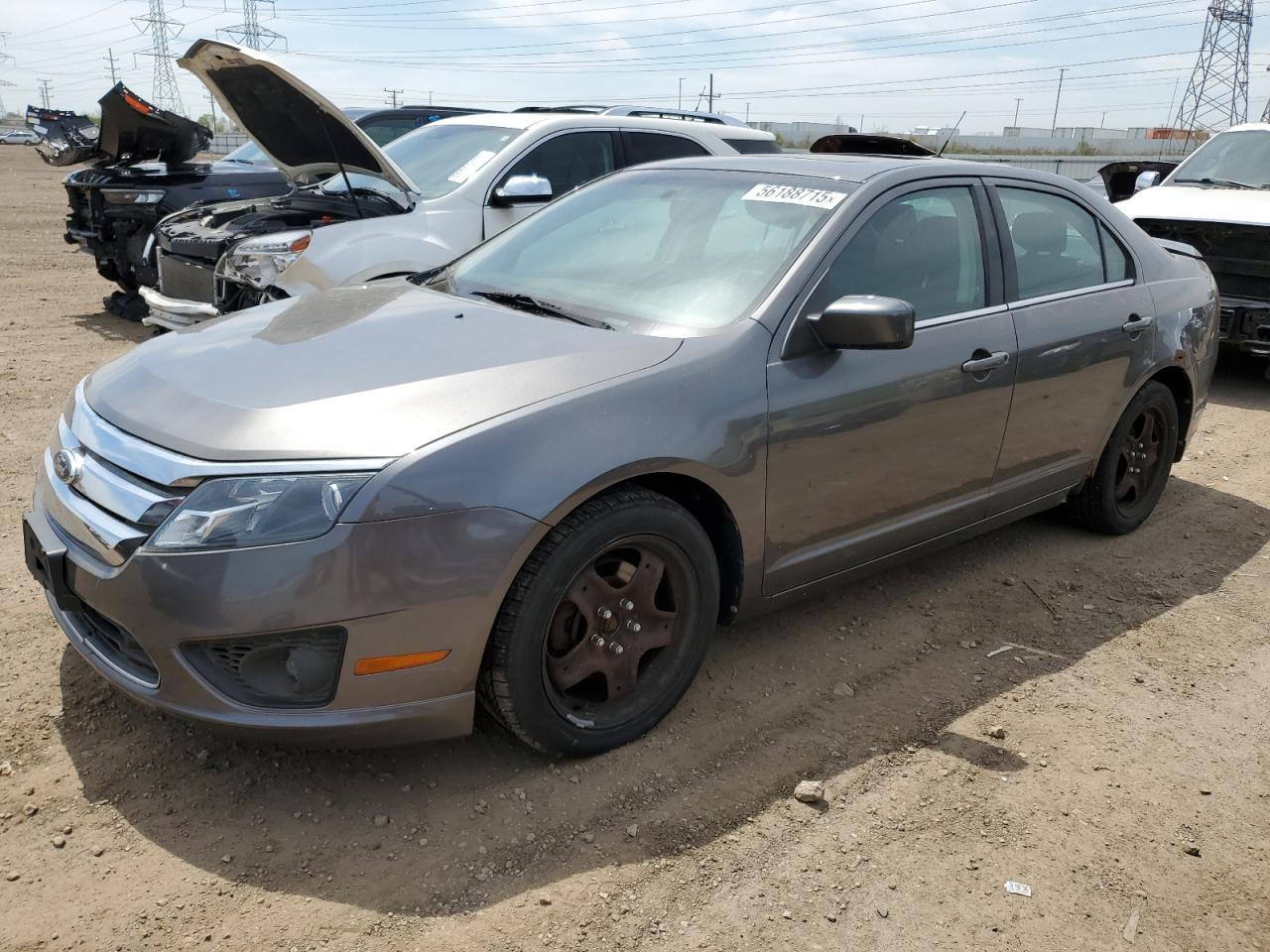 2011 Ford Fusion Se zu verkaufen in Elgin, IL - Undercarriage